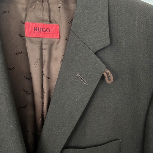 Green HUGO Blazer size 38 - Picture 2 of 4